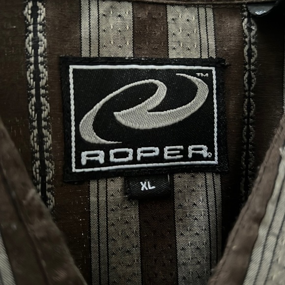 Pearl Snap shirt - Roper XL - Picture 2 of 8